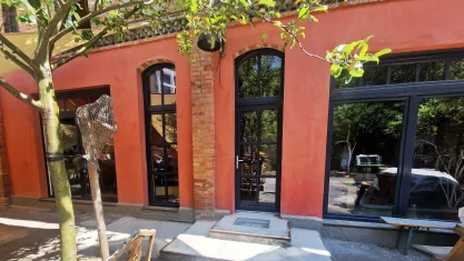 Sommerterrasse und Innenhof Pulsraum Berlin Wedding – Outdoor-Events 9